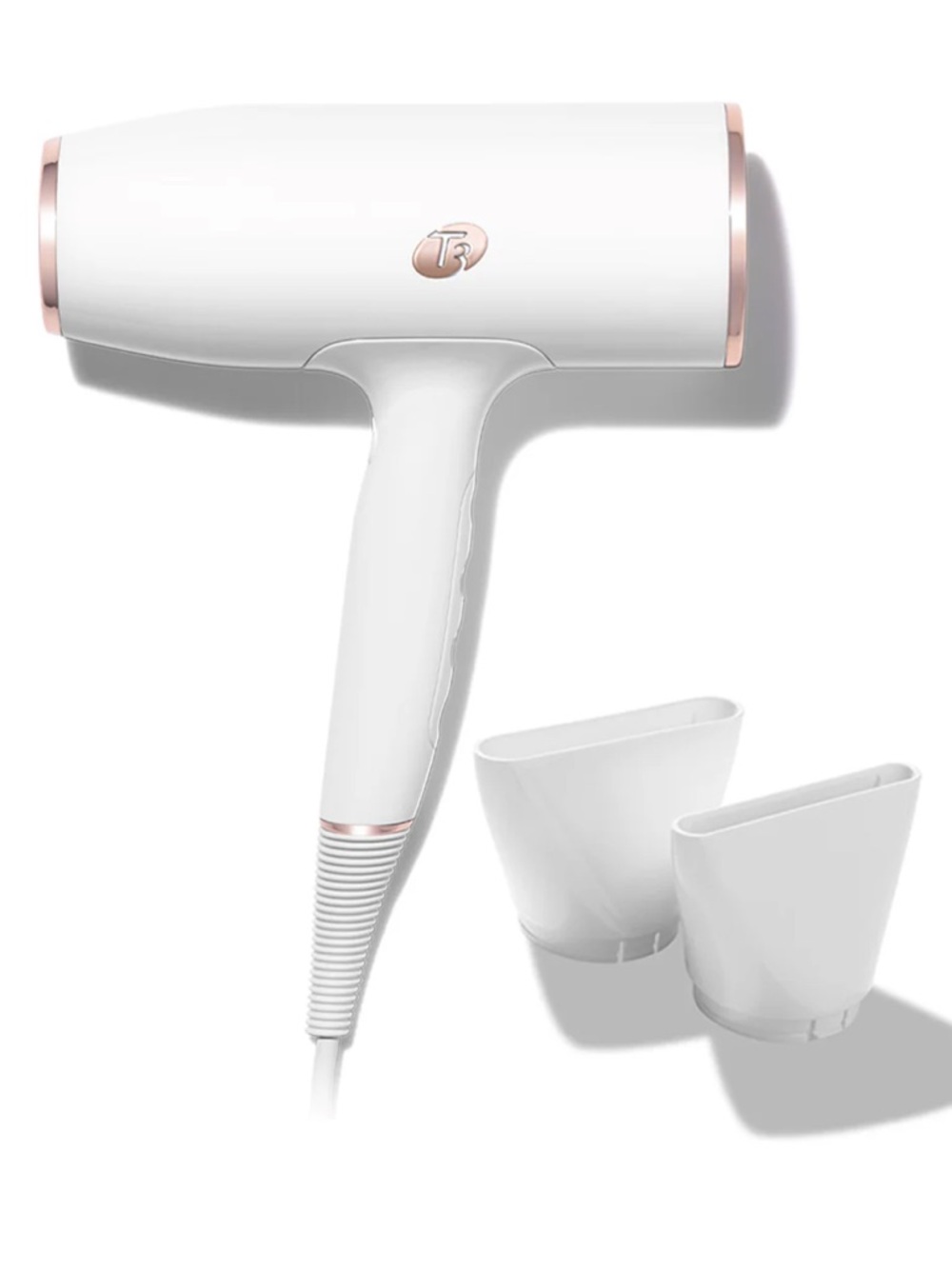 T3 AIRELUXE White & Rose Gold Hair Dryer